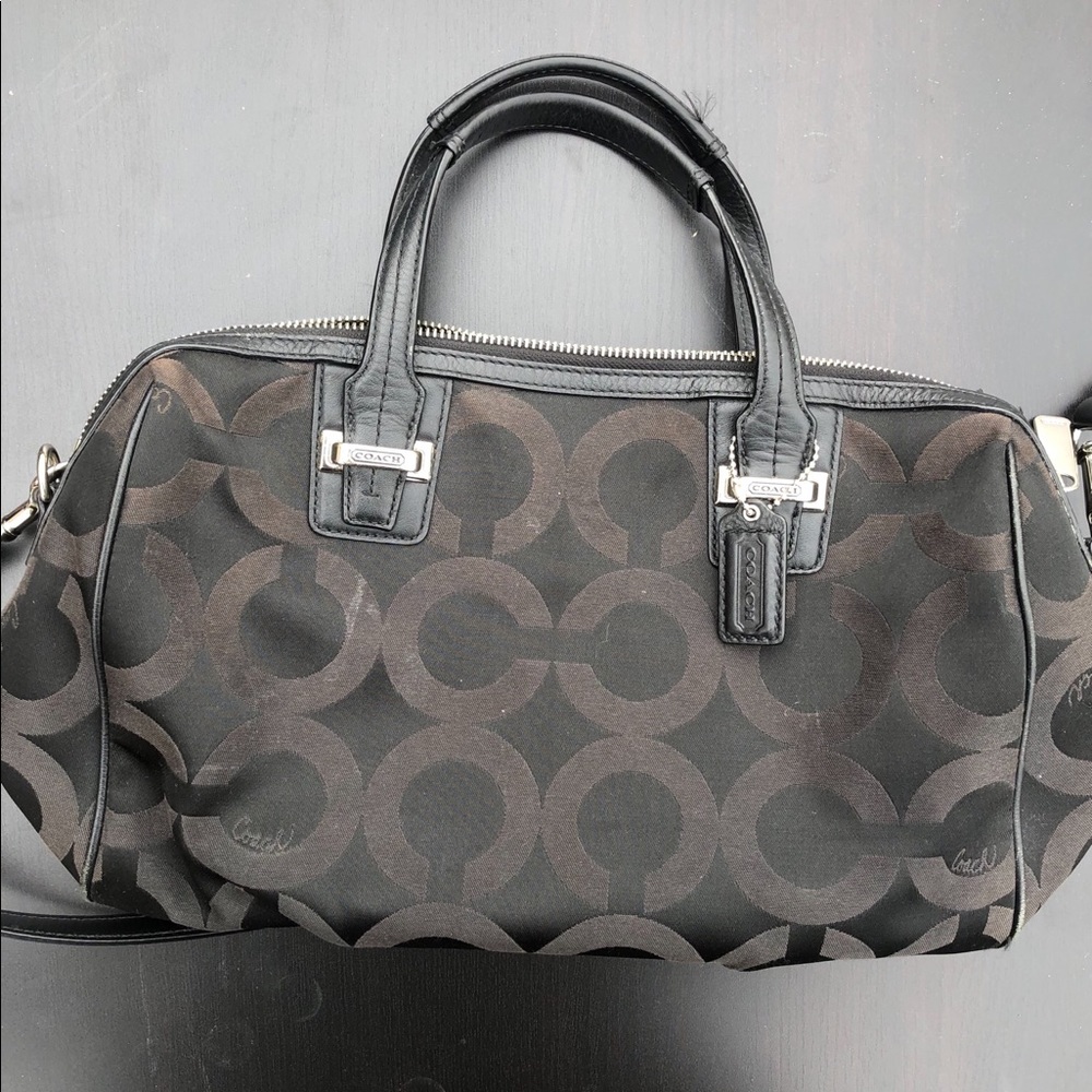 Coach Taylor Op Art Satchel
